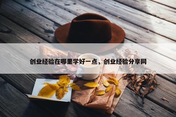 创业经验在哪里学好一点，创业经验分享网