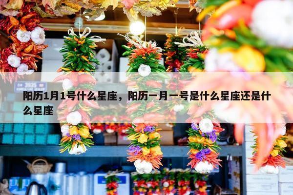 阳历1月1号什么星座，阳历一月一号是什么星座还是什么星座