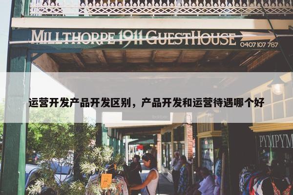 运营开发产品开发区别，产品开发和运营待遇哪个好