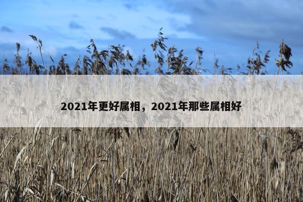 2021年更好属相，2021年那些属相好