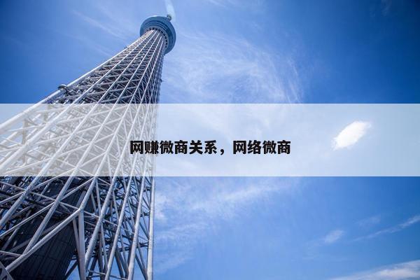 网赚微商关系，网络微商