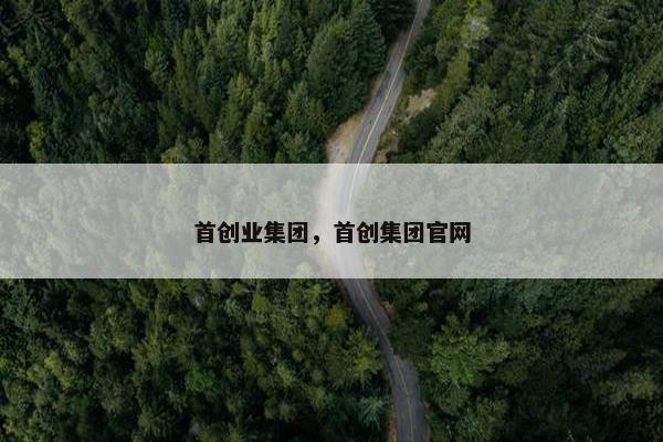 首创业集团，首创集团官网
