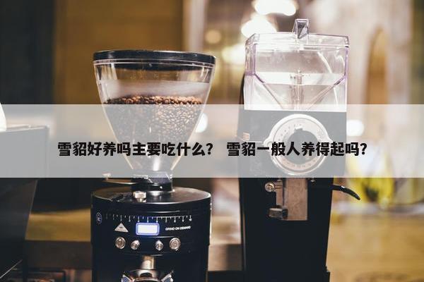 雪貂好养吗主要吃什么？ 雪貂一般人养得起吗？