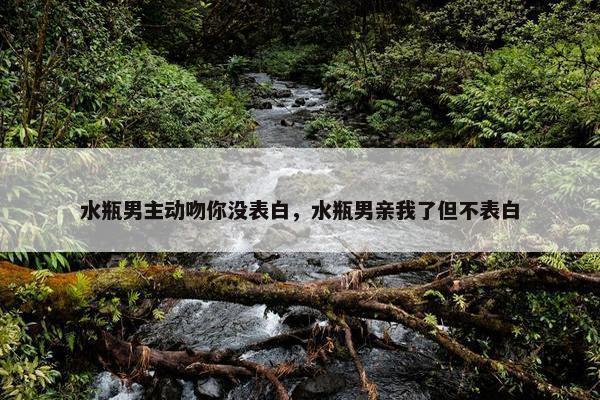 水瓶男主动吻你没表白，水瓶男亲我了但不表白