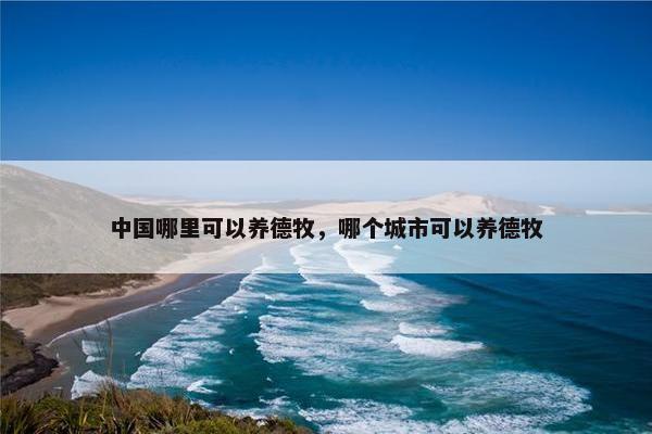 中国哪里可以养德牧，哪个城市可以养德牧