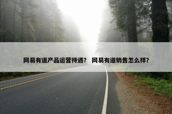网易有道产品运营待遇？ 网易有道销售怎么样？