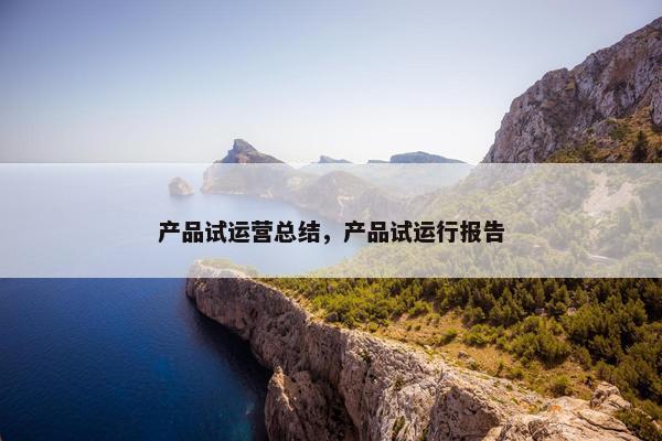 产品试运营总结，产品试运行报告