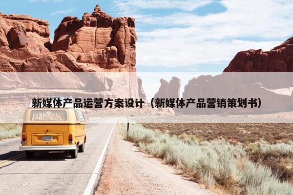 新媒体产品运营方案设计（新媒体产品营销策划书）