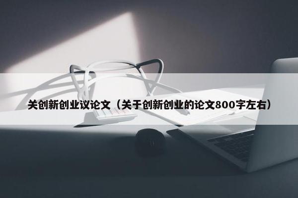 关创新创业议论文（关于创新创业的论文800字左右）