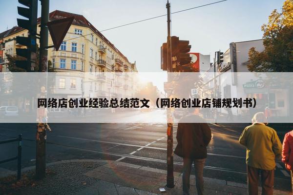 网络店创业经验总结范文（网络创业店铺规划书）