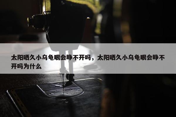 太阳晒久小乌龟眼会睁不开吗，太阳晒久小乌龟眼会睁不开吗为什么