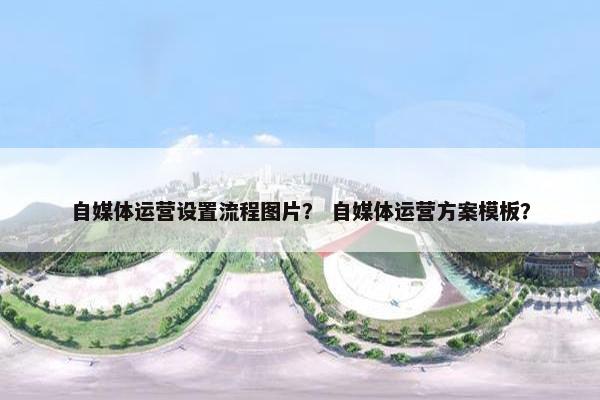 自媒体运营设置流程图片？ 自媒体运营方案模板？