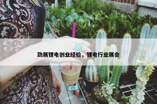 劲展锂电创业经验，锂电行业展会
