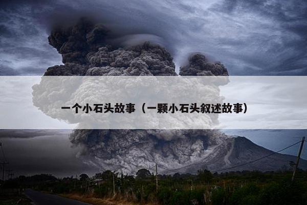 一个小石头故事（一颗小石头叙述故事）