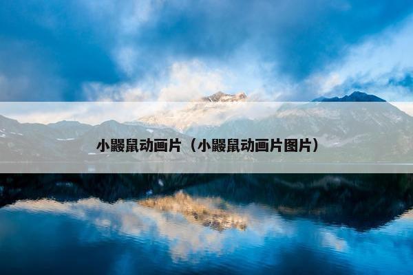 小鼹鼠动画片（小鼹鼠动画片图片）