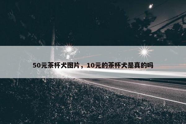 50元茶杯犬图片，10元的茶杯犬是真的吗