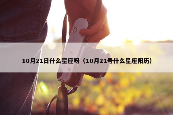10月21日什么星座呀（10月21号什么星座阳历）