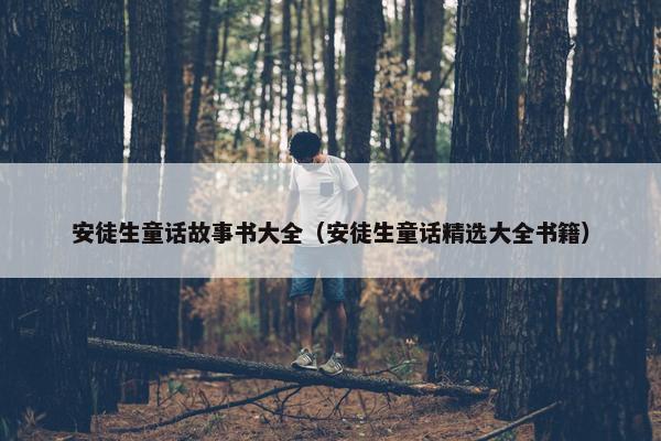 安徒生童话故事书大全（安徒生童话精选大全书籍）