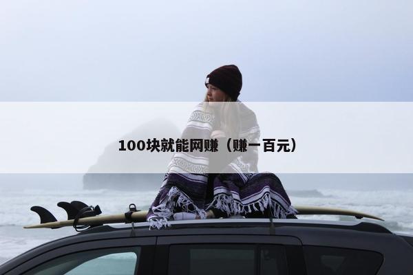 100块就能网赚（赚一百元）