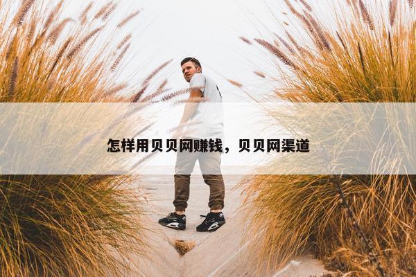 怎样用贝贝网赚钱，贝贝网渠道