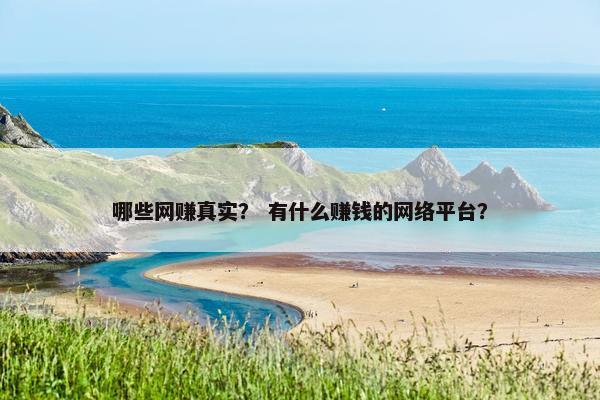哪些网赚真实？ 有什么赚钱的网络平台？